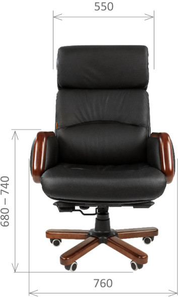 Кресло руководителя CHAIRMAN 417 / CH 417