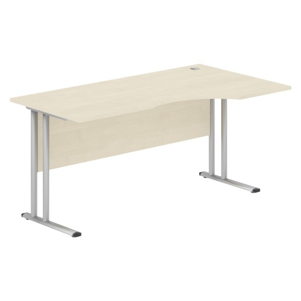 Стол эргономичный СА-1M(R) Клен*/серебро 1600х900х755 IMAGO-M в Москве 