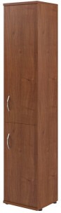 Шкаф колонка с глухой средней и малой дверьми СУ-1.3(R) Орех Французcкий 406*365*1975