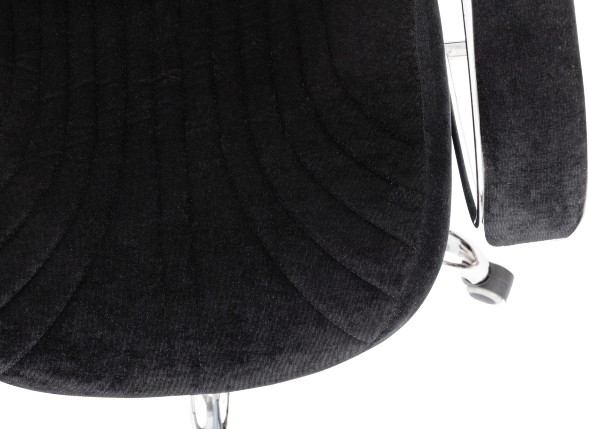 Кресло руководителя Бюрократ CH-610SL черный Light-20 крестов. металл хром