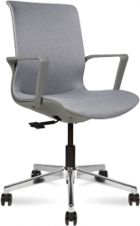 Кресло офисное Некст тёмно-серый пластик