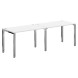 Стол 2-х местный XGWST 2470.1 2400х700х750 XTEN GLOSS в Москве 