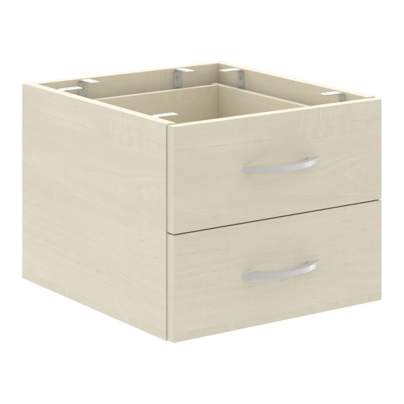 Тумба подвесная дву ящичная СРС-2V.1 407х448х325 IMAGO PLUS в Москве 