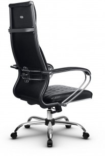 Кресло офисное Metta L NewLeather  (хром ов. сеч.)