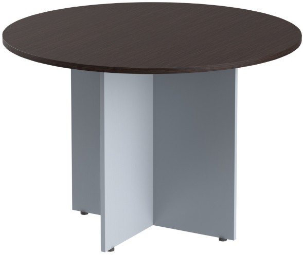 Стол переговорный ПРГ-1 Беларусь Венге Магия/Металлик D-1100*755