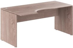 Стол эргономичный WCET 169(L) Дуб Сонома 1600х900х750
