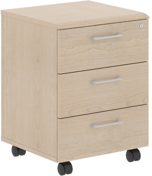 Тумба мобильная WMC-3D.A Бук Тиара 465х450х628 WAVE в Москве 