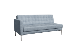 Forest Секция с подлокотником трехместная FR-SP-03 (R) 1850*800*840