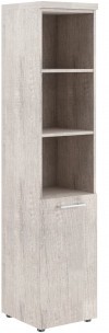 Шкаф колонка (R) с глухой малой дверью и топом THC 42.5(R) дуб Каньон Z 430х452х1968