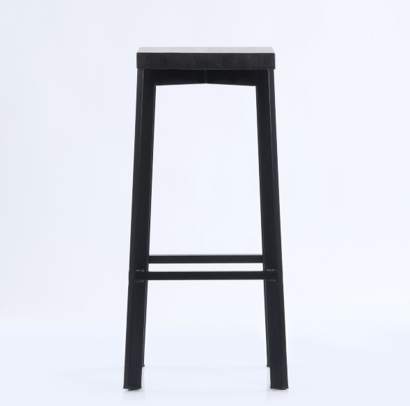 Кресло барное Barneo N-309 Дежавю шпон массив